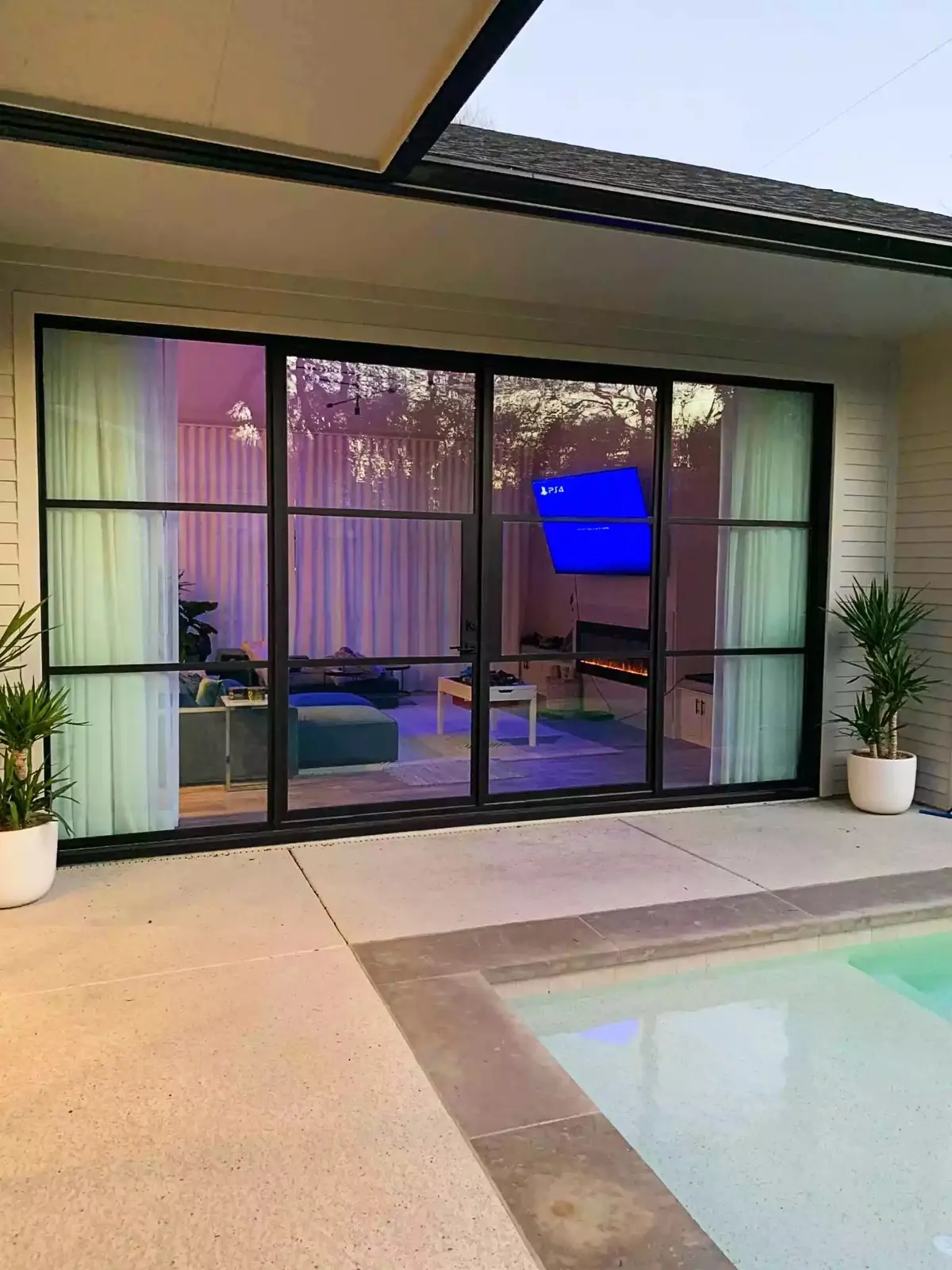 Patio door installation completed by Tier One Custom Windows